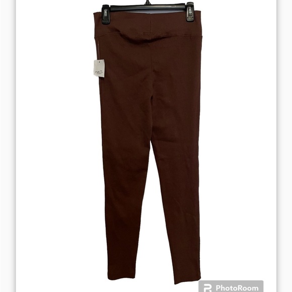 Rue21 Ribbed Knit High Rise Brown Leggings Size Medium - Picture 5 of 6